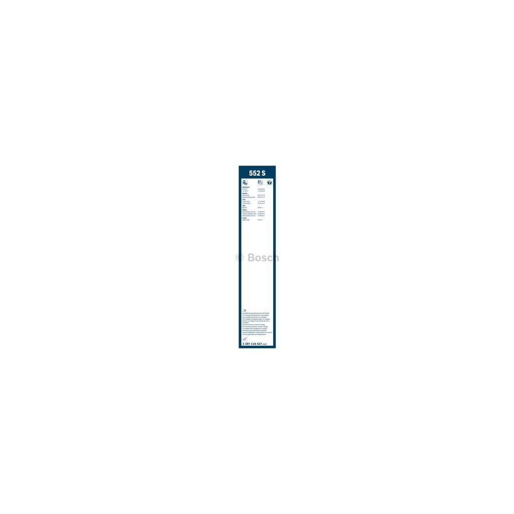 Щітка склоочисника Bosch 3 397 118 427 Щітка склоочисника Bosch 3 397 118 427