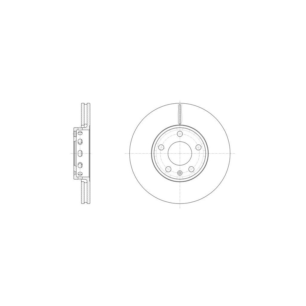 Гальмівний диск REMSA 6328.10 Гальмівний диск REMSA 6328.10