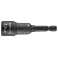 Graphite impact head with magnet, 13 mm, steel S2 (56H553)