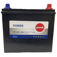 Car battery Vesna 45 Ah/12V Japan Euro (415 645)