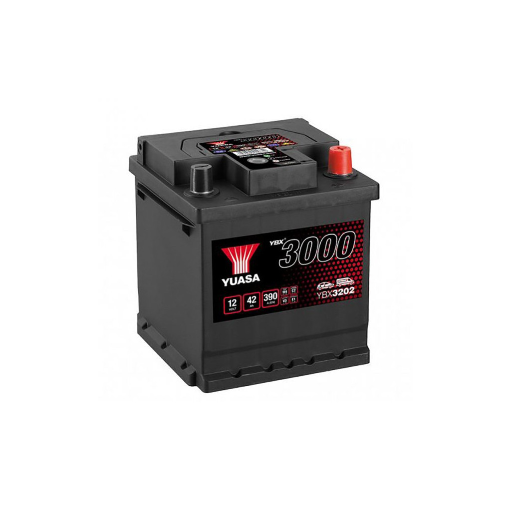 Акумулятор автомобільний Yuasa 12V 42Ah SMF Battery (YBX3202) Акумулятор автомобільний Yuasa 12V 42Ah SMF Battery (YBX3202)