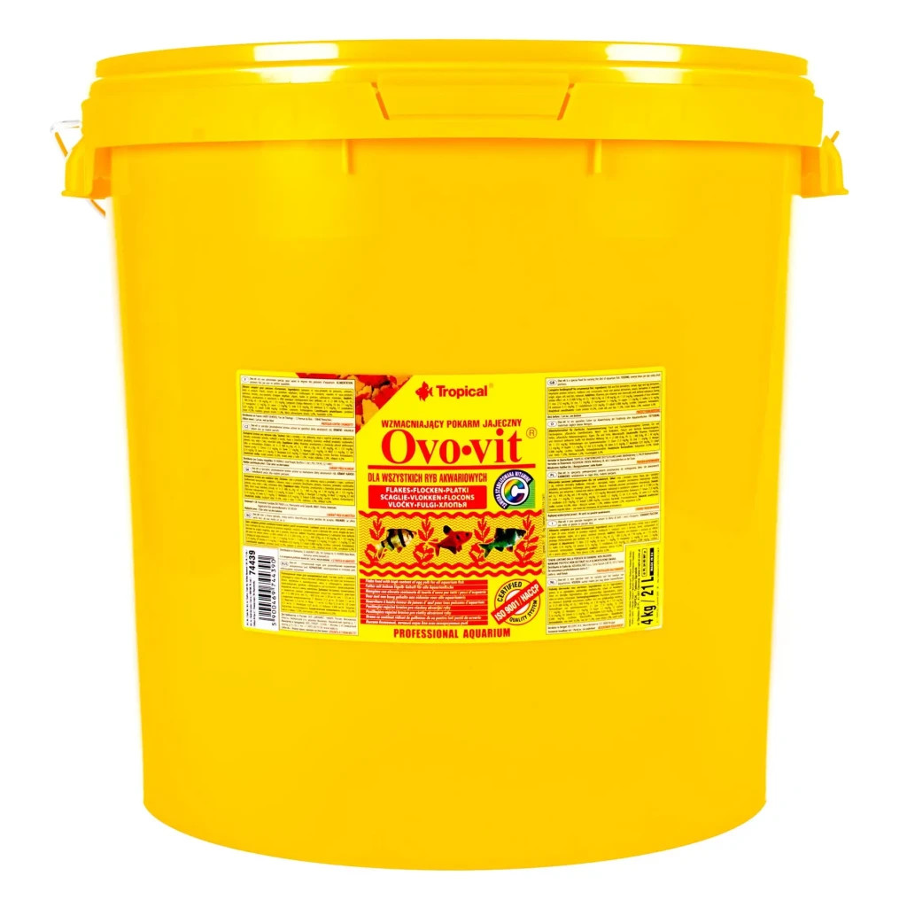 Корм для риб Tropical Ovo-Vit у пластівцях 21 л (5900469744390)