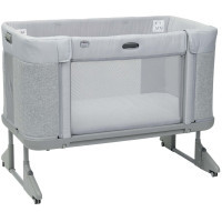 Ліжечко Chicco Next2Me Forever 3 в 1 Сіре (79650.61)