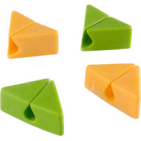 Тримач для кабелю Extradigital CC-965 Cable Clips, Green/Orange (KBC1802)