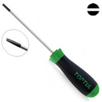 Toptul flat slotted screwdriver 3x75 mm (FNAB0308)