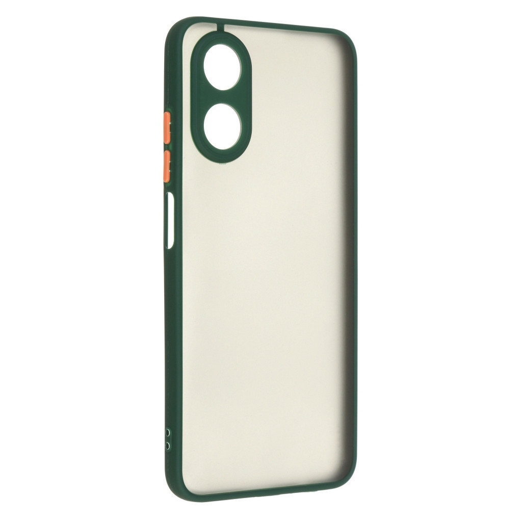 Чохол до мобільного телефона Armorstandart Frosted Matte OPPO A17 4G/A17k 4G Dark Green (ARM66726) Чохол до мобільного телефона Armorstandart Frosted Matte OPPO A17 4G/A17k 4G Dark Green (ARM66726)