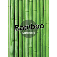 Notebook Optima Drawings of nature: bamboo A4 96 sheets, cell (O20294-06)