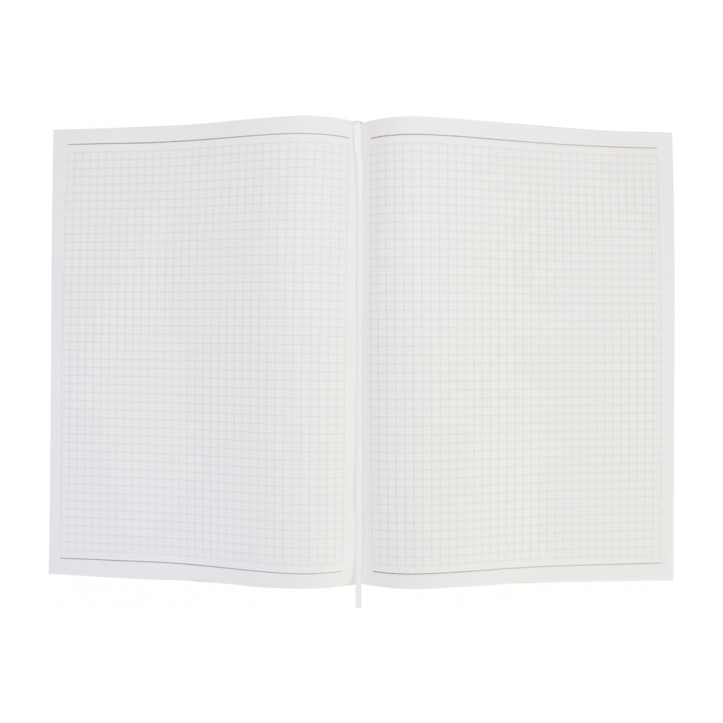 Блокнот Optima Малюнки природи: бамбук А4 96 аркушів, клітинка (O20294-06)