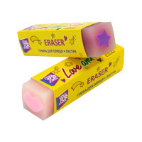 Гумка Cool For School для олівця PVC в індивідуальній упаковці Love&Star (CF81739)