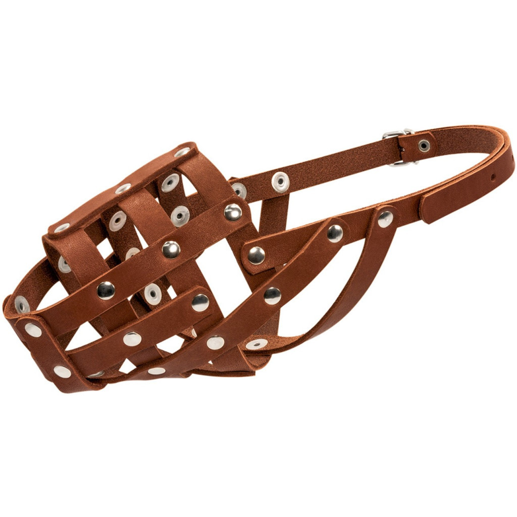 Намордник для собак Collar м'який №5 коричневий (06326)