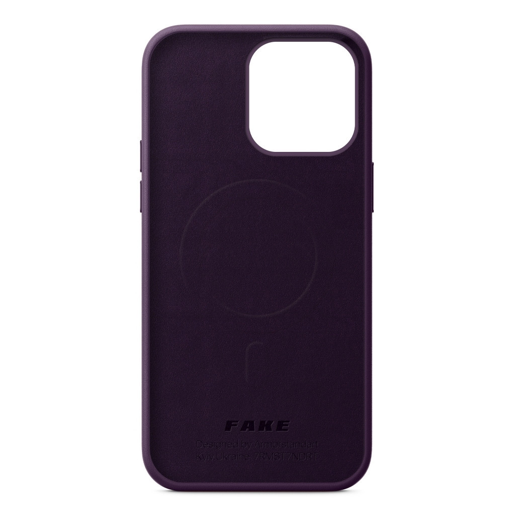 Чохол до мобільного телефона Armorstandart FAKE Leather Case Apple iPhone 13 Pro Dark Cherry (ARM61375) Чохол до мобільного телефона Armorstandart FAKE Leather Case Apple iPhone 13 Pro Dark Cherry (ARM61375)