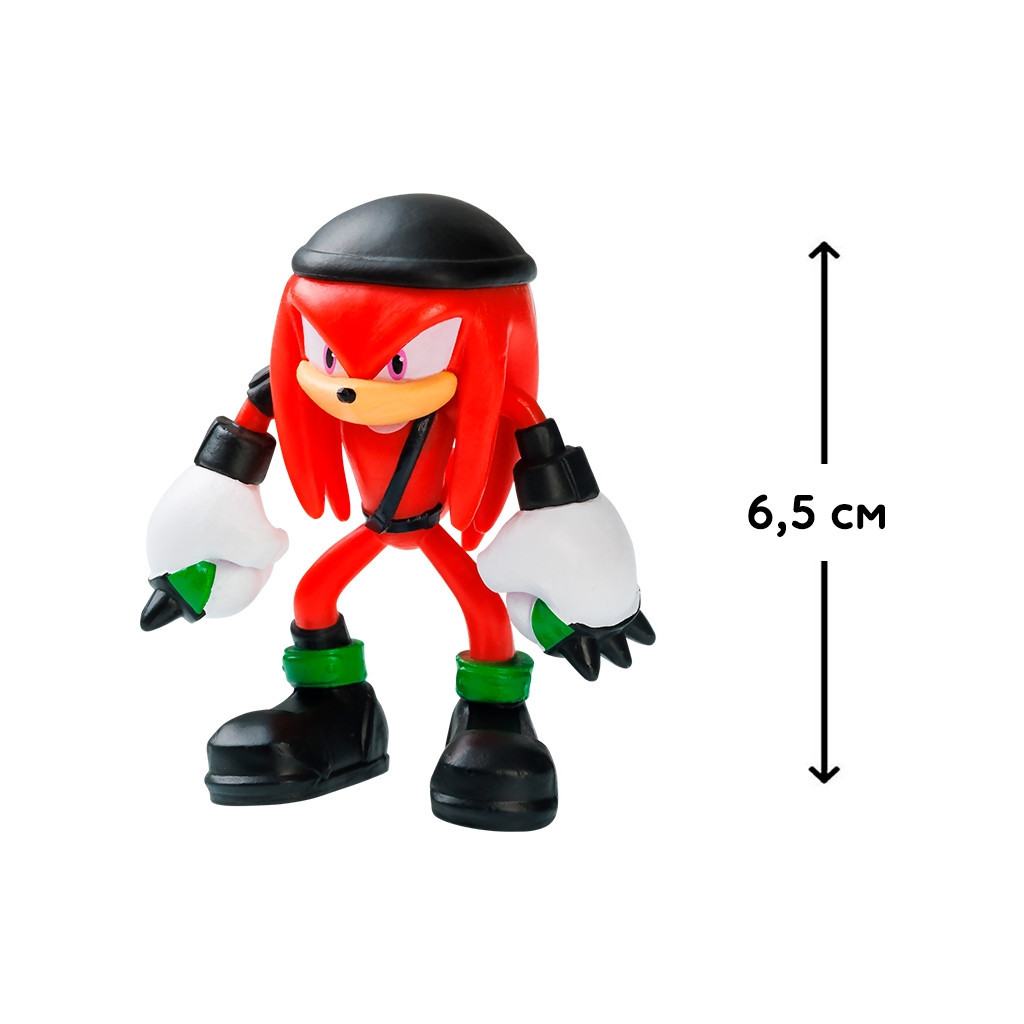 Фігурка Sonic Prime Наклз готовий до бою 6,5 см (SON2010G) Фігурка Sonic Prime Наклз готовий до бою 6,5 см (SON2010G)