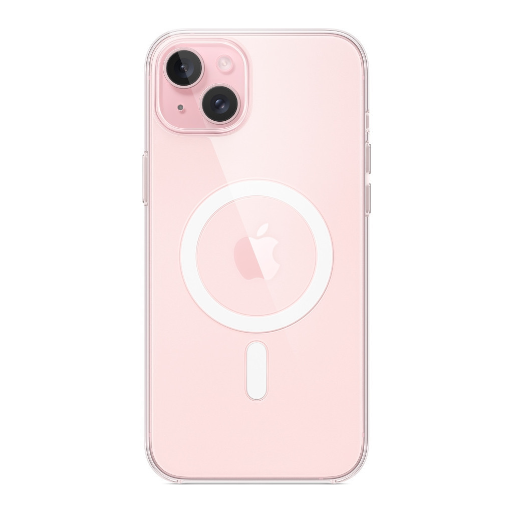 Чохол до мобільного телефона Apple iPhone 15 Plus Clear Case with MagSafe (MT213ZM/A) Чохол до мобільного телефона Apple iPhone 15 Plus Clear Case with MagSafe (MT213ZM/A)