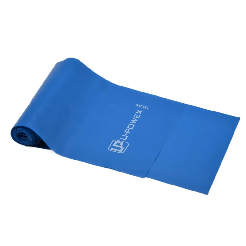 Еспандер U-Powex для фітнесу та реабілітації Fitness band 0.4мм 6.8 кг Blue (UP_1007_Blue)
