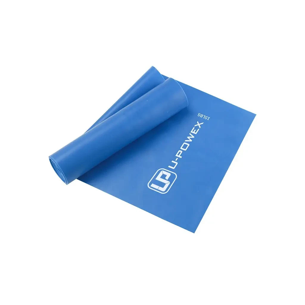Еспандер U-Powex для фітнесу та реабілітації Fitness band 0.4мм 6.8 кг Blue (UP_1007_Blue)