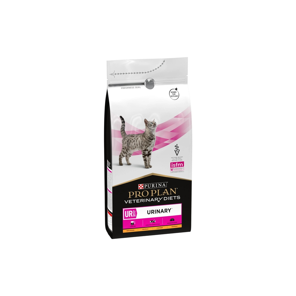 Сухий корм для кішок Purina Pro Plan Veterinary Diets UR Urinary при сечокам'яній хворобі 1.5 кг (7613035160552)