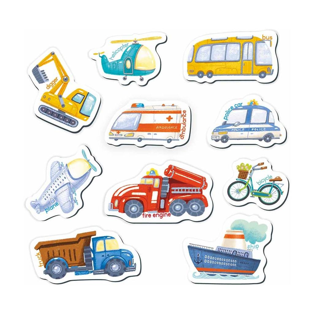 Пазл DoDo Магнітний транспорт (200266) Пазл DoDo Магнітний транспорт (200266)