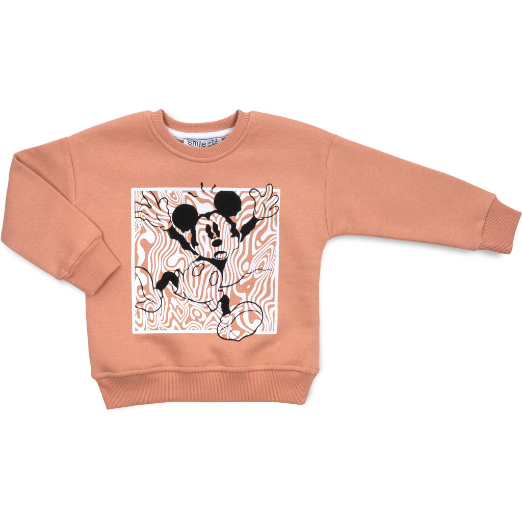 Спортивний костюм дитячий Smile флісовий (23197-104G-brown)