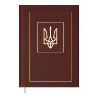 Тижневик Buromax недатований Nation A5 коричневий 288 сторінок (BM.2006-25)