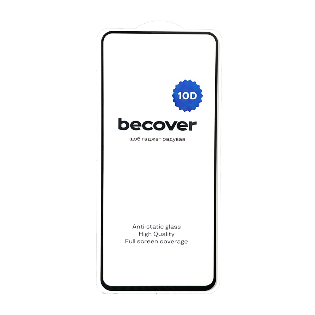 Скло захисне BeCover Infinix Hot 40i (X6528B) 10D Black (711813)