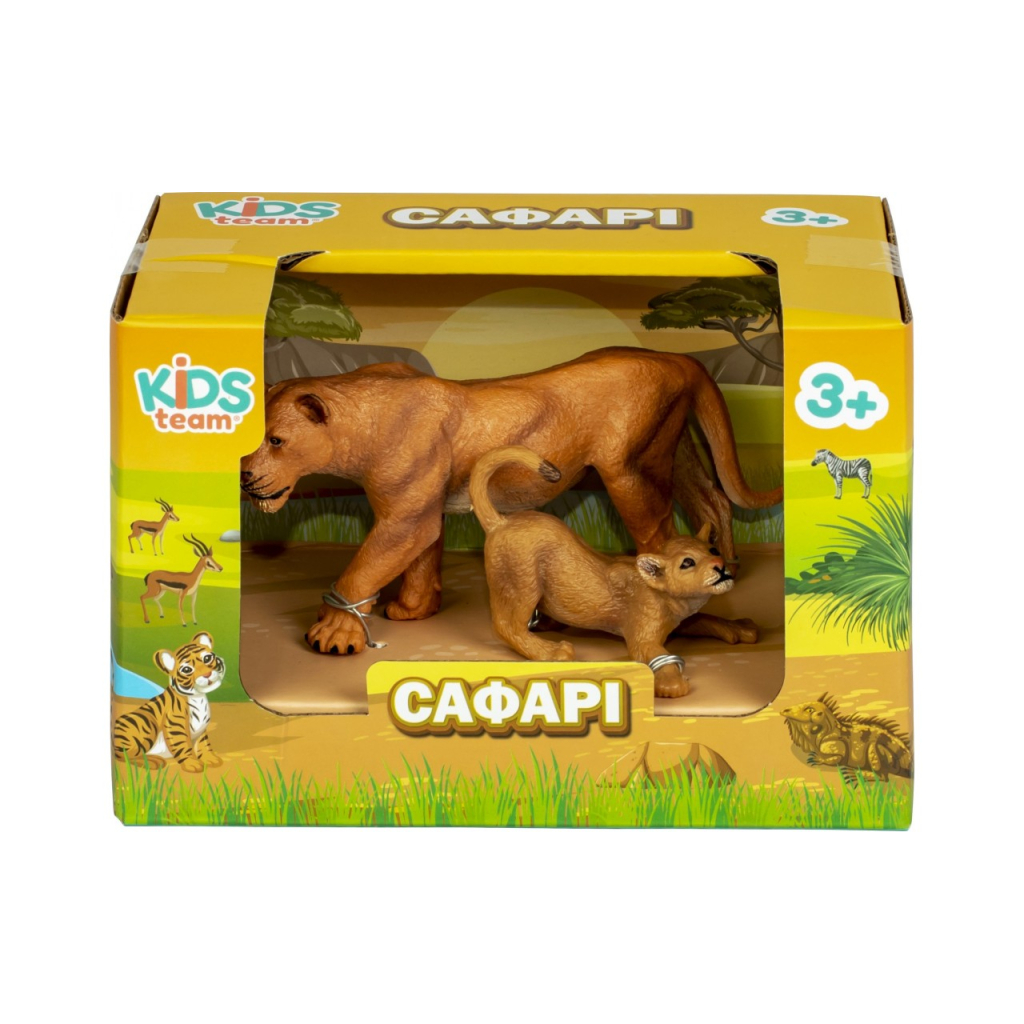 Фігурка Kids Team Сафарі Левиця і левеня (Q9899-A31_2)