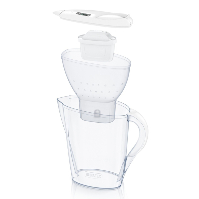 Фільтр-глечик Brita Marella XL Memo MXPro 3.5л (2л води) з фільтр-картриджем, білий (1052780)
