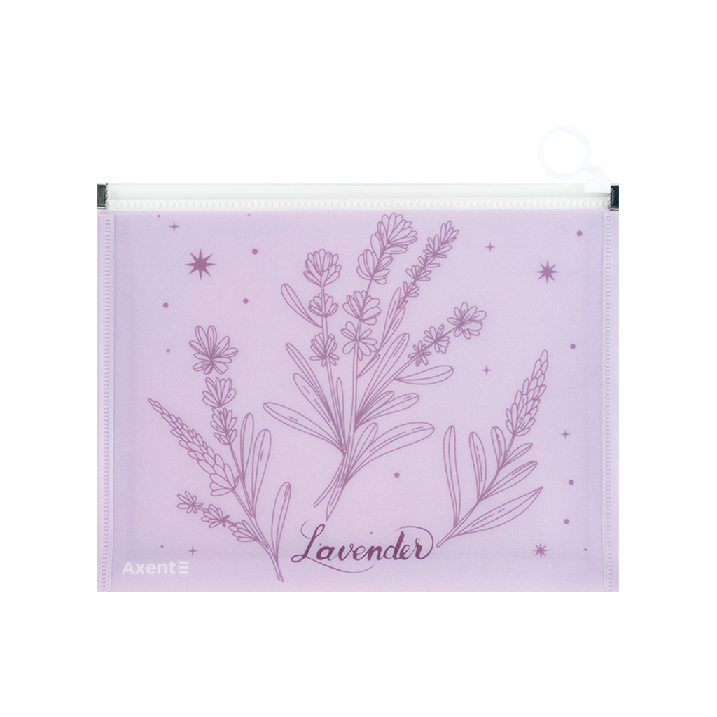 Папка на блискавці Axent zip-lock А5 Lavender-2 (1498-37-A) Папка на блискавці Axent zip-lock А5 Lavender-2 (1498-37-A)