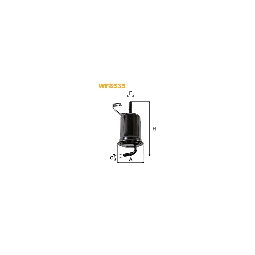Фільтр паливний Wixfiltron WF8535