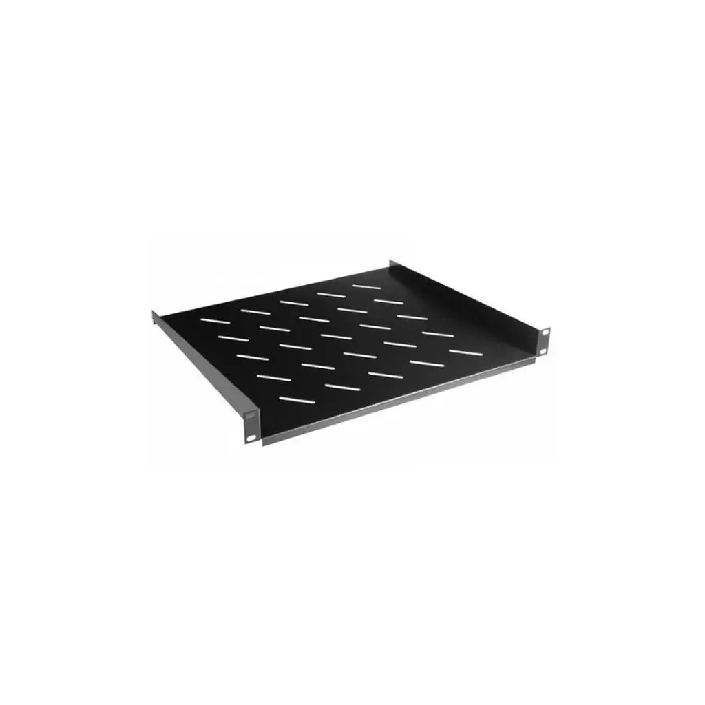 Полка 19" Hypernet 1U глиб. 350мм, колір сірий (CS-350-1U-BLACK)