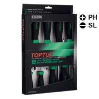 Set of screwdrivers Toptul 8 pcs. (GAAE0807)