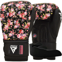 Боксерські рукавички RDX FL-5 Black 12 унцій (BGR-FL5B-12oz)