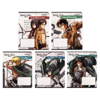 Kite Attack on Titan Notebook, 12 Sheets, Grid (AT24-232)