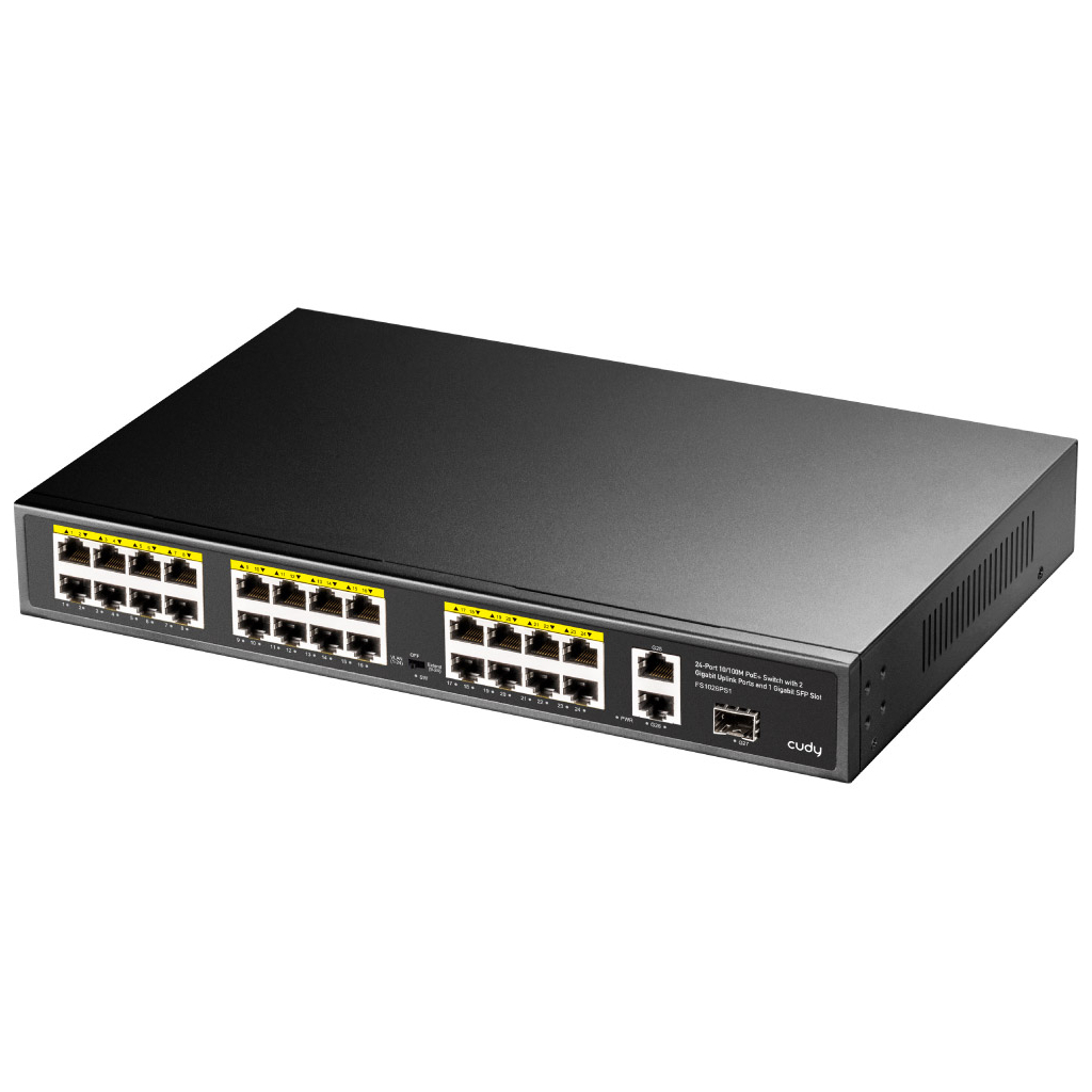 Комутатор мережевий Cudy FS1026PS1