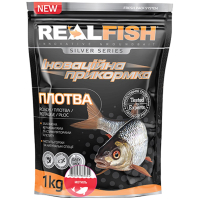 Прикормка Real Fish Silver Series Плотва Мотиль 1kg (809.00.35)