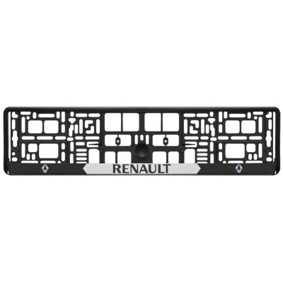 Рамка номерного знака Poputchik Renault (24-123-IS)