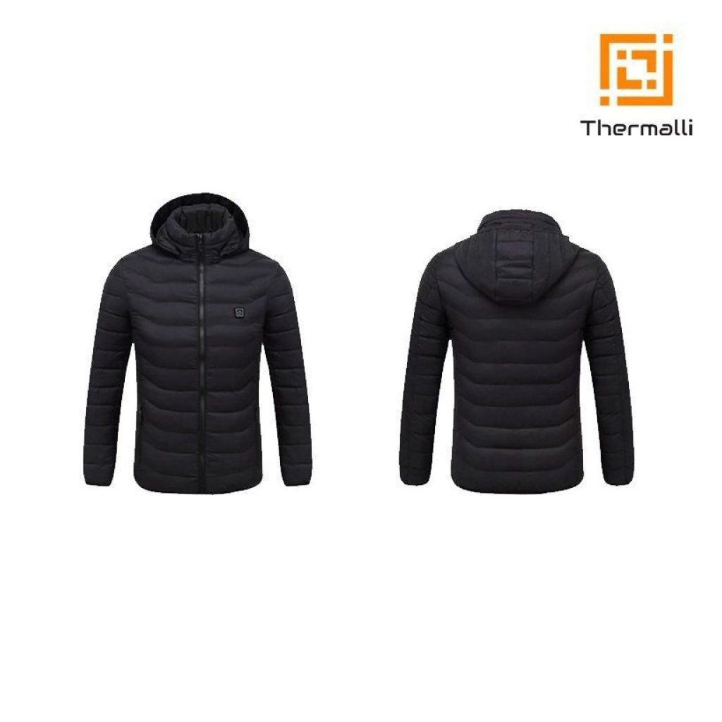 Куртка з підігрівом Thermalli Cimone чорний XL (10880201XL)
