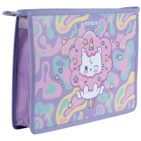 Rainbow Catcorn Kite A4+ Zip Folder (K24-428-1)