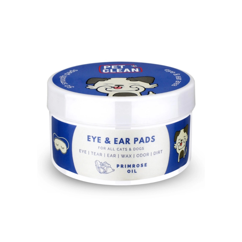 Вологі серветки для тварин Pet Clean PET EYE/EAR WIPES для гігієни очей та вух 50 шт (8939111099202)