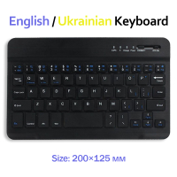 Клавіатура BeCover Bluetooth UA Black (713408)