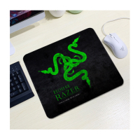 Килимок для мишки Voltronic Razer 12 Black/Green (YT-RZ12)