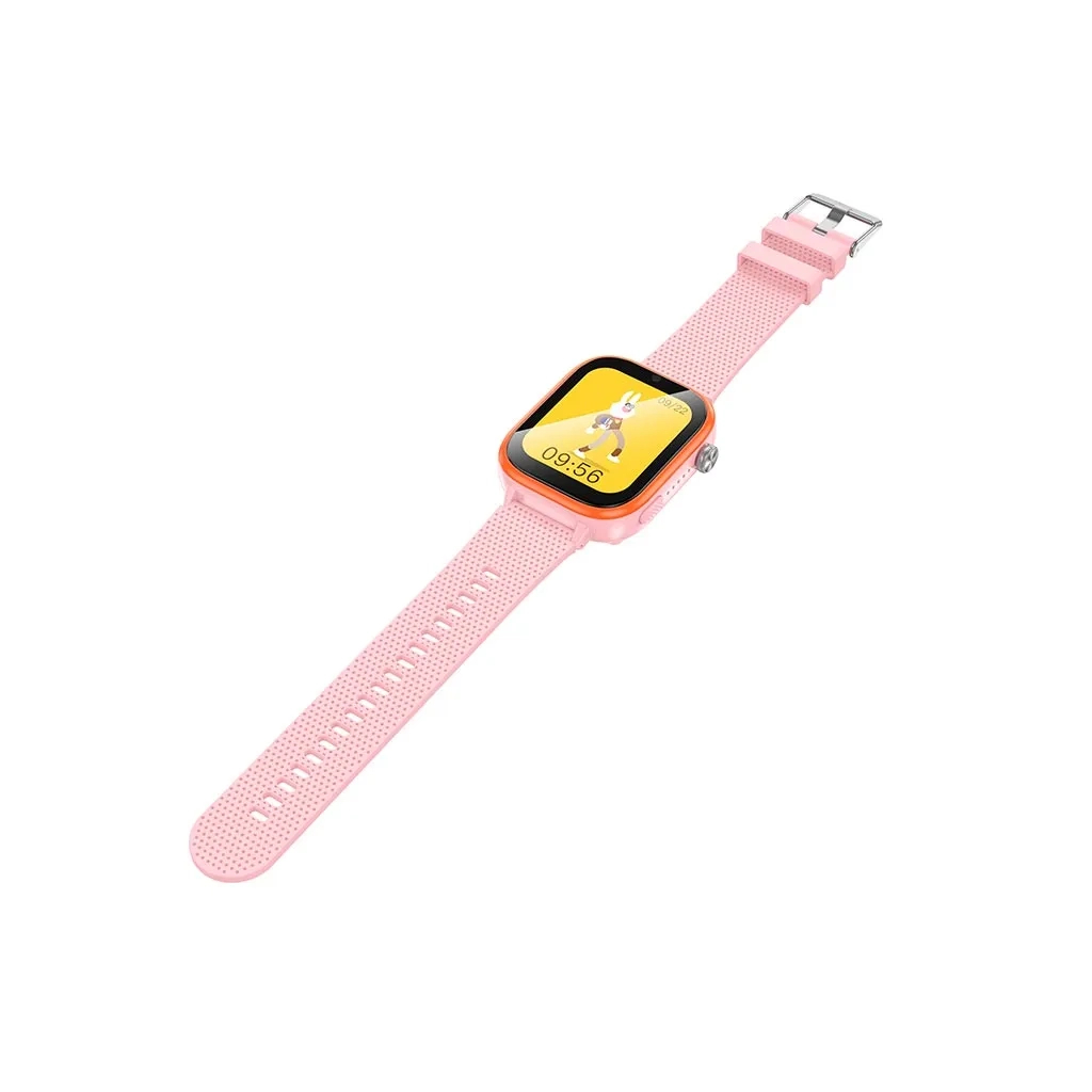 Смарт-годинник HOCO Y101 4G children smart watch Pink (6942007626422)
