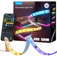 LED strip Govee H61F5 2 Pro, 5.0m, RGBWWIC, WI-FI/Bluetooth, white (H61F53D1)