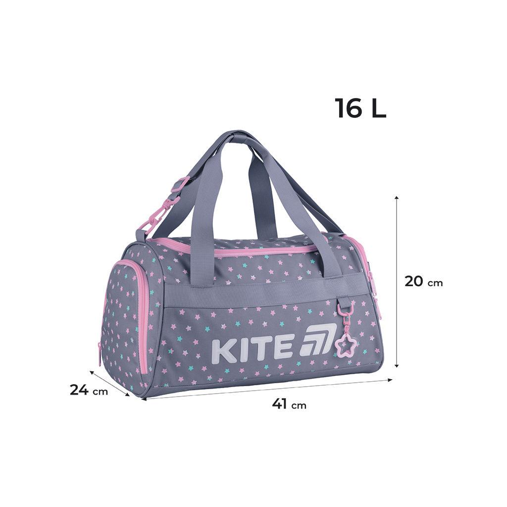 Дорожня сумка Kite спортивна Education 2505 Kawaii Stars (K25-2505-1)