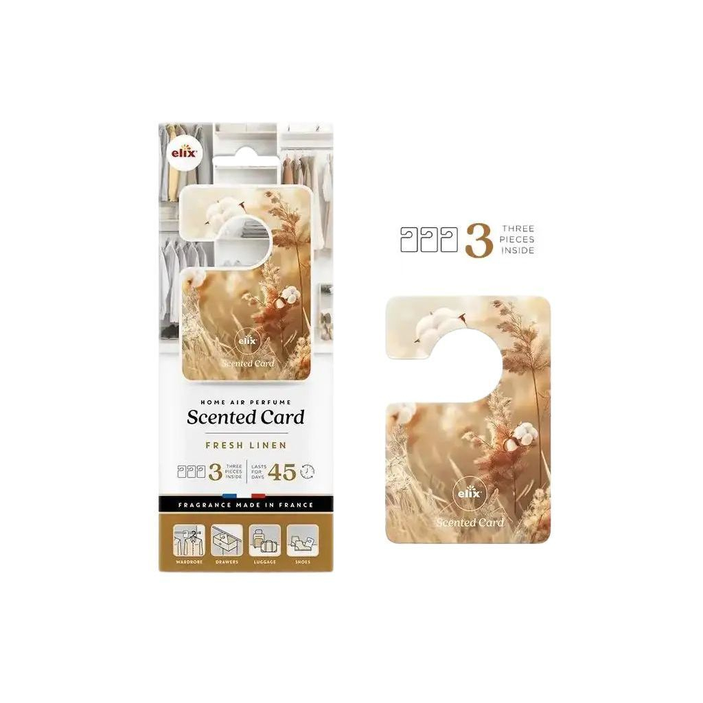 Ароматичне саше Elix Fresh Linen 3 шт (5906074159192)