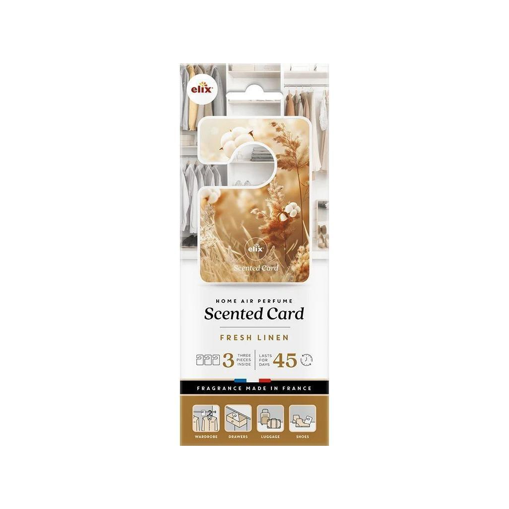 Ароматичне саше Elix Fresh Linen 3 шт (5906074159192)