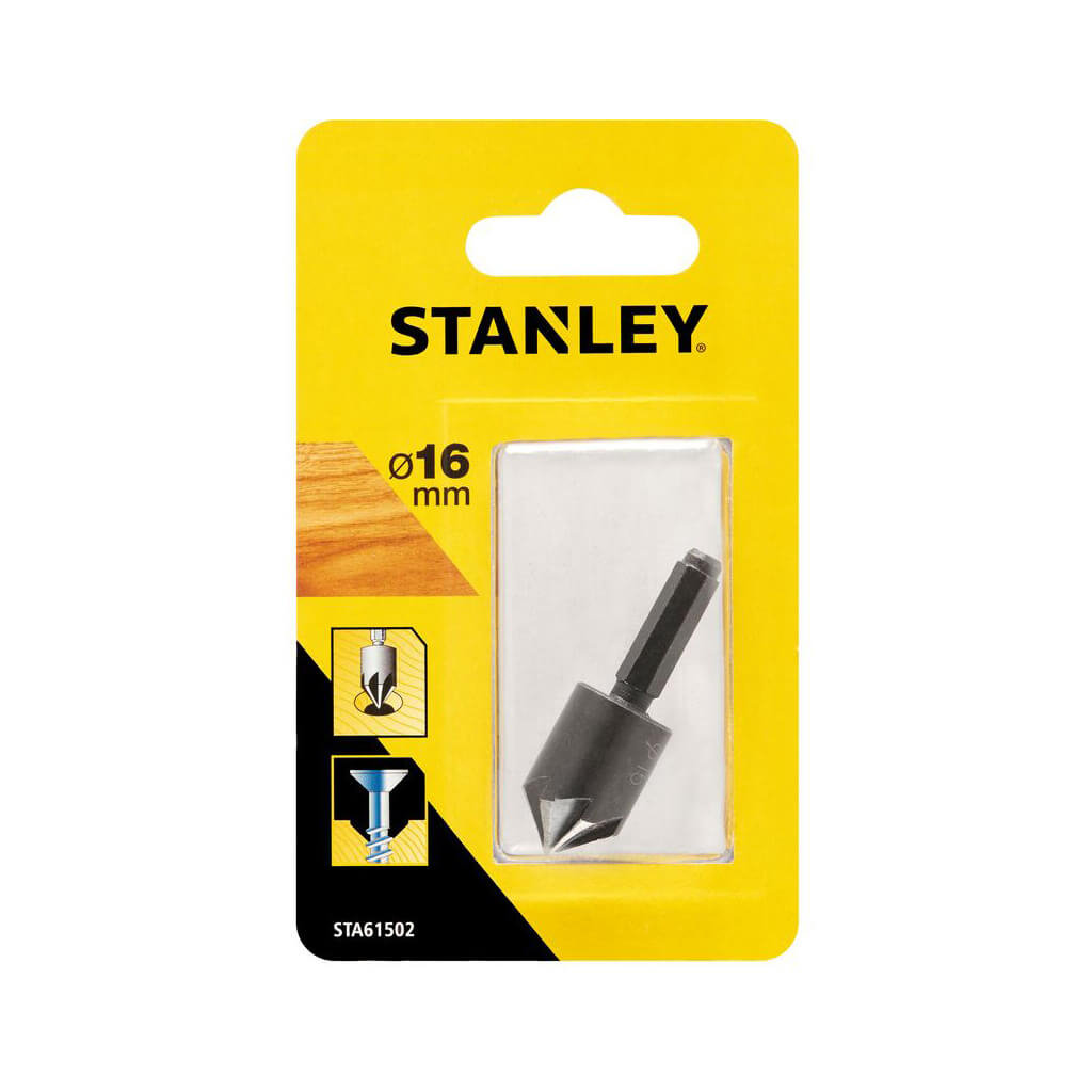 Свердло Stanley зенкер по деревині (шестигранний) 16 мм (STA61502) Свердло Stanley зенкер по деревині (шестигранний) 16 мм (STA61502)