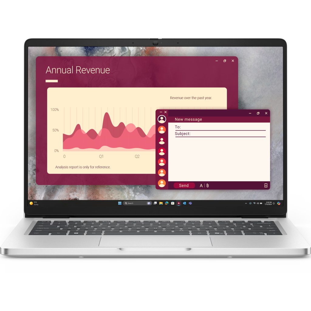 Ноутбук Dell Pro 14 (BTO108PC14250UA_W11P)