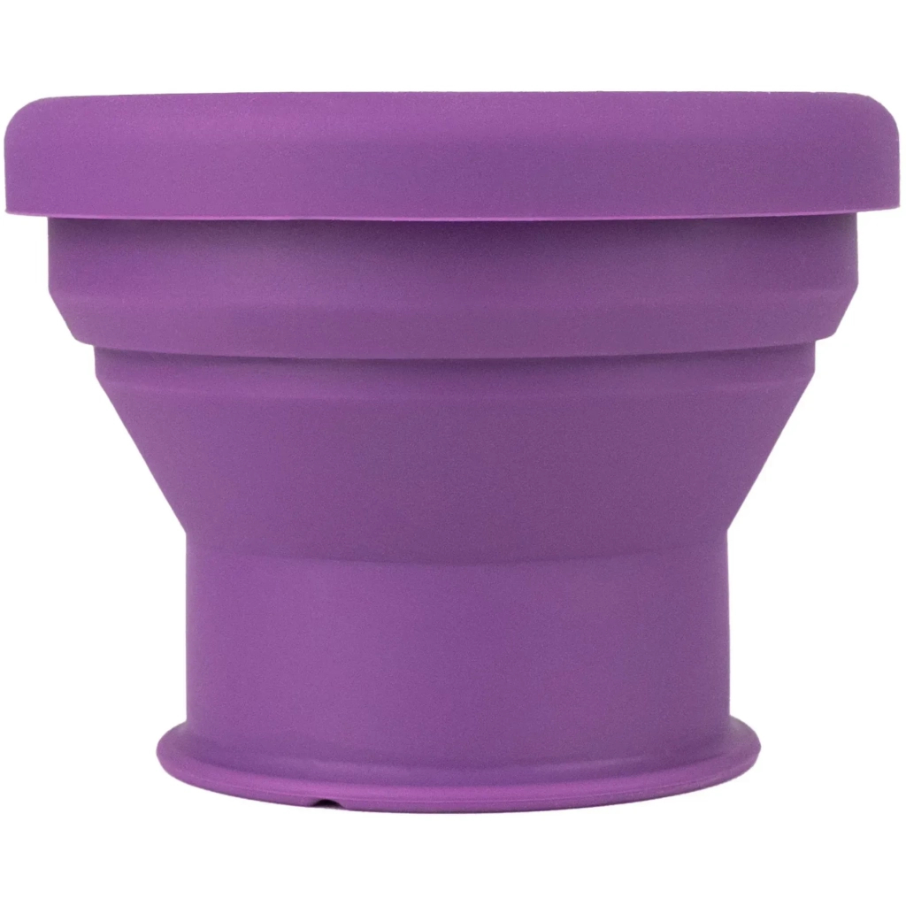 Чашка туристична Tribe Collapsible Shot 90 мл з кришкою, plum (T-FF-0030-plum) Чашка туристична Tribe Collapsible Shot 90 мл з кришкою, plum (T-FF-0030-plum)