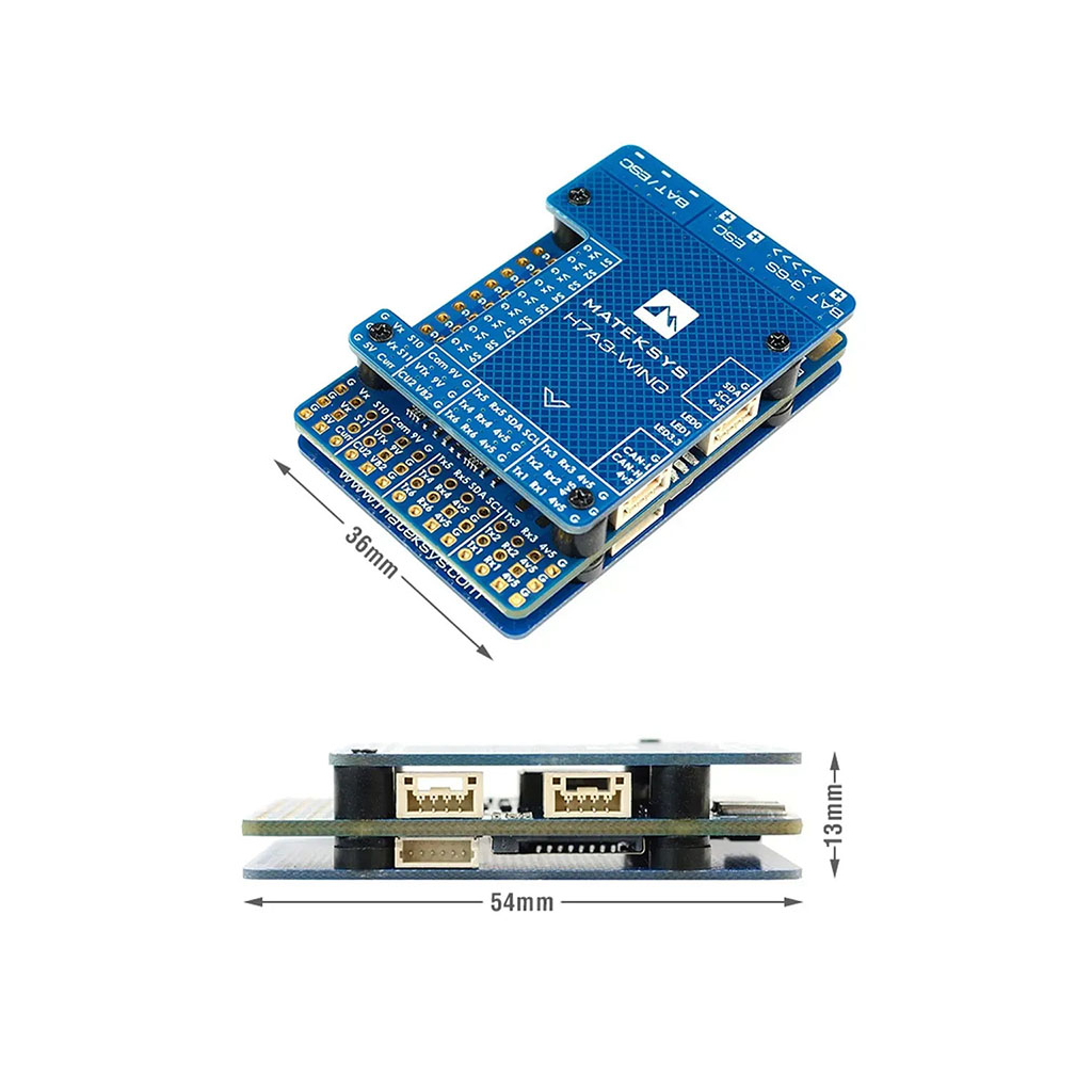 Політний контролер (FC) MATEK H7A3-WING (H7A3WING) Політний контролер (FC) MATEK H7A3-WING (H7A3WING)
