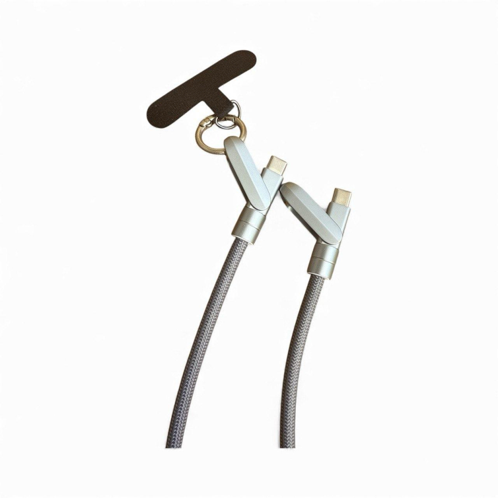 Дата кабель USB-C to USB-C 1.2m PD3.1 100W braided gray XoKo (XK-SC-HLD-200-GR) Дата кабель USB-C to USB-C 1.2m PD3.1 100W braided gray XoKo (XK-SC-HLD-200-GR)